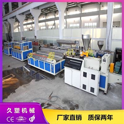 PVC塑料闆材設備 中(zhōng)空闆材生(shēng)産設備
